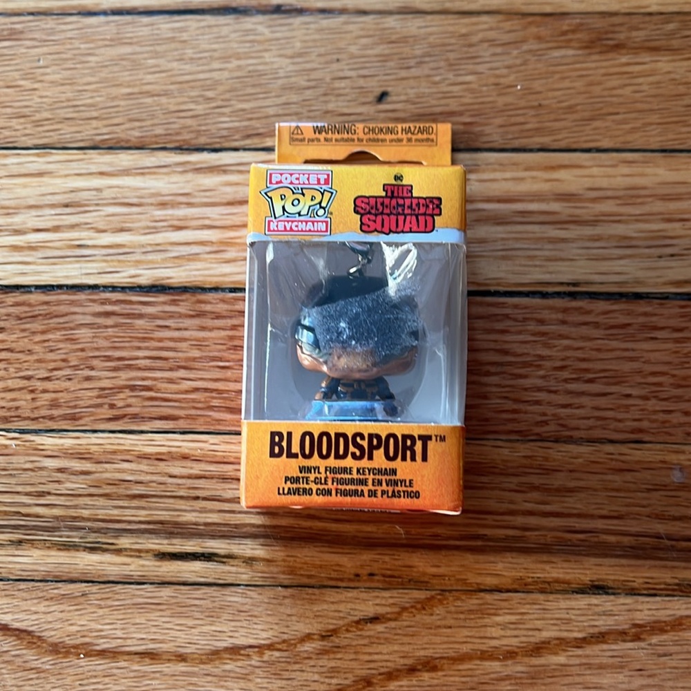 Funko Pop Keychain (NEW) Bloodsport / The Suicide Squad